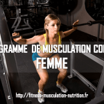 programme musculation femme