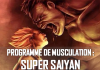 Programme musculation prise de masse SUPER SAIYAN