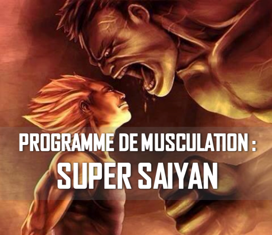 Programme musculation prise de masse SUPER SAIYAN