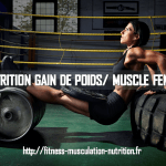 PROGRAMME NUTRITIONNEL GAIN DE POIDS FEMME