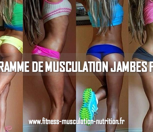 programme femme jambes