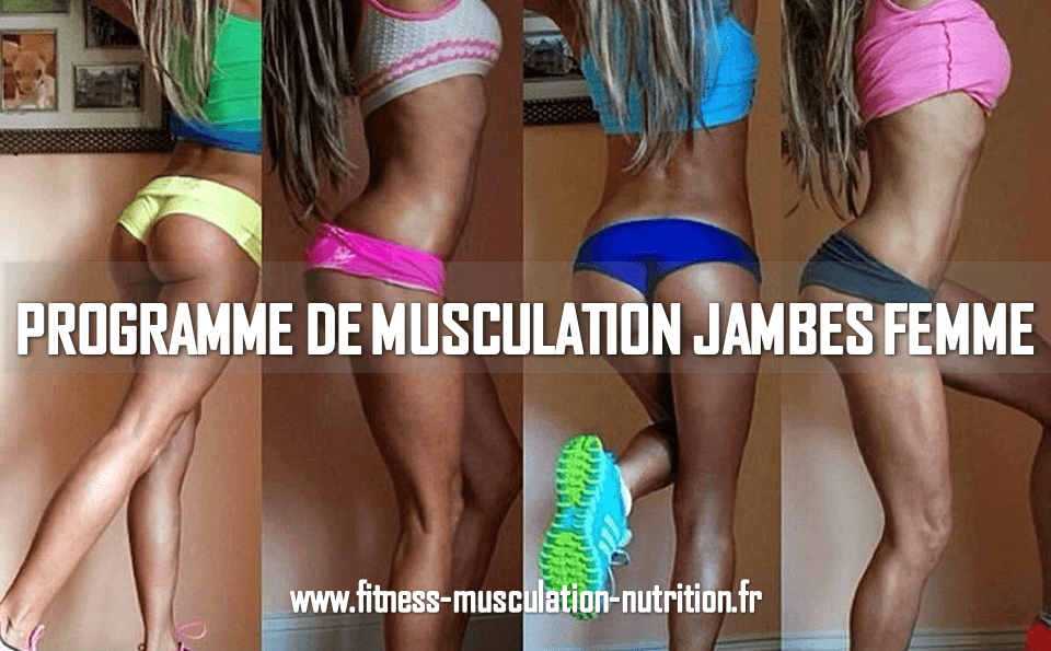 Programme Regime Musculation Femme