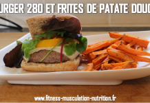 burger patate douce