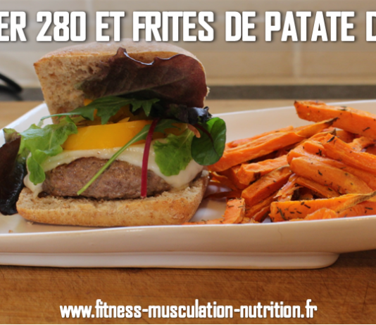 burger patate douce